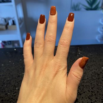 Red Bottle Nail Bar - SNS Dip with Nail Extensions - Nail Salons Near Me - University Place, Washington Red Bottle Nail Bar - SNS Dip with Nail Extensions - Nail Salons Near Me - University Place, Washington