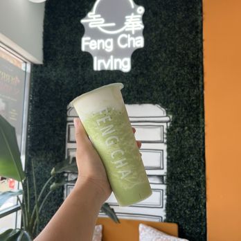 Feng Cha - Irving - Matcha latte - Bubble Tea Near Me - Irving, Texas