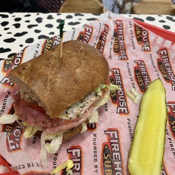 Firehouse Subs - 4" Italian combo on wheat. - Sandwiches Near Me - Sacramento, California Firehouse Subs - 4" Italian combo on wheat. - Sandwiches Near Me - Sacramento, California
