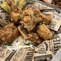 6 Piece Crispy garlic chicken. 6 Piece Crispy garlic chicken.