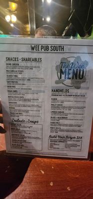 Menu photo 2 McGarvey's Wee Pub St Marys, GA