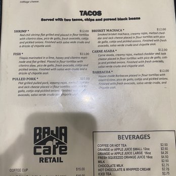 Baja Cafe - Menu - Breakfast & Brunch Near Me - Tucson, Arizona Baja Cafe - Menu - Breakfast & Brunch Near Me - Tucson, Arizona