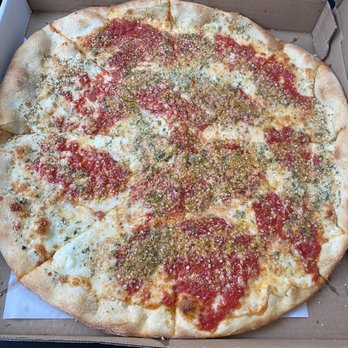 John's Caffe & Pizza - Trenton Pizza, the original tomato pie.  Tons of flavor! - Italian Near Me - Elizabeth, New Jersey