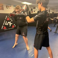 Life Jiu Jitsu Reno - Muay Thai Kids class.