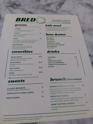 Menu photo 3 Bred Dorchester, MA Menu photo 3 Bred Dorchester, MA