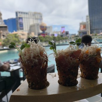 Spago - Tuna tartare cones - New American Near Me - Las Vegas, Nevada