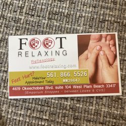 Foot Relaxing