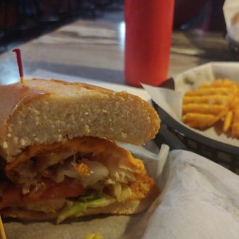 Burnzie's Old Trail - Fish Sandwich and waffle fries - American Near Me - Columbus, Ohio Burnzie's Old Trail - Fish Sandwich and waffle fries - American Near Me - Columbus, Ohio