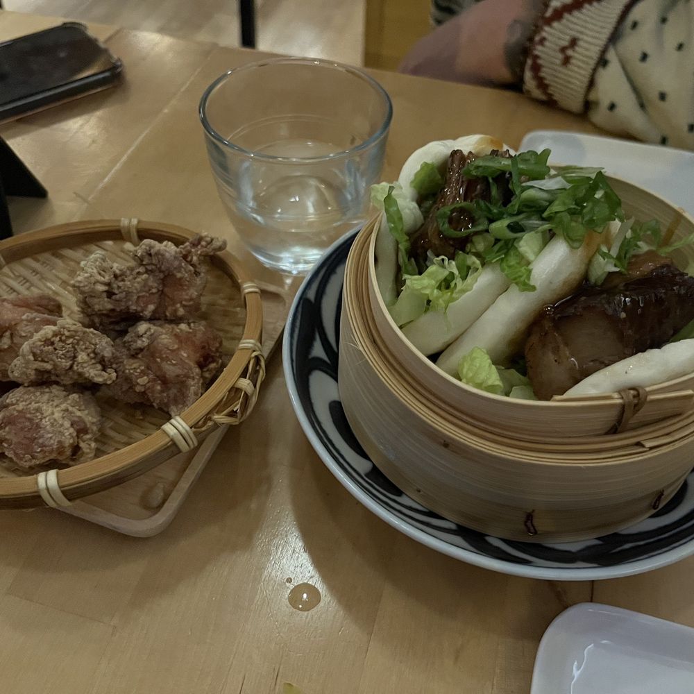 Menya Goku By Ramen Wasabi - Karaage Plate Pork Bun - Ramen Near Me - Chicago, Illinois Menya Goku By Ramen Wasabi - Karaage Plate Pork Bun - Ramen Near Me - Chicago, Illinois
