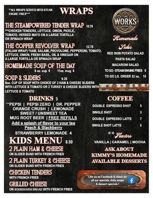 Menu photo 3 The Works Bistro Dunnellon, FL Menu photo 3 The Works Bistro Dunnellon, FL