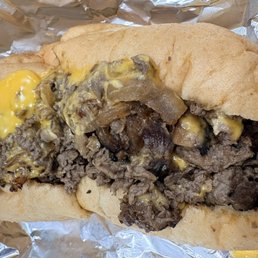 Mushroom Philly Cheese Steak