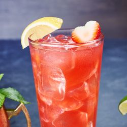 Miller's Ale House - A cold glass of Titos Strawberry Lemonade
