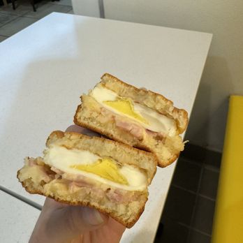 BomBom Cafe - Ham and cheese eggpang - Coffee & Tea Near Me - Carrollton, Texas