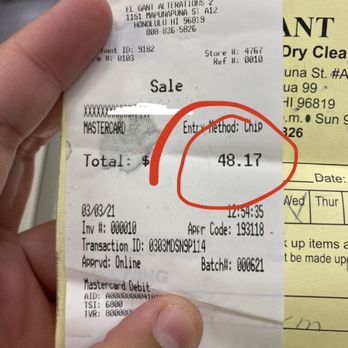 El'gant Alterations 2 - Overcharged by $10.47. That's no accident. I can only imagine how many people have been scammed. - Sewing & Alterations Near Me - Honolulu, Hawaii El'gant Alterations 2 - Overcharged by $10.47. That's no accident. I can only imagine how many people have been scammed. - Sewing & Alterations Near Me - Honolulu, Hawaii