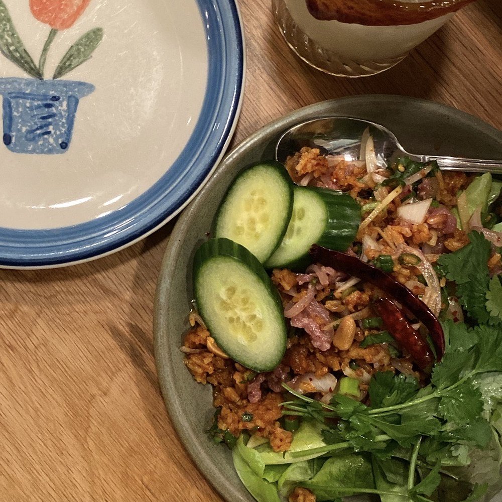 Paadee - Isaam spicy rice salad - Thai Near Me - Portland, Oregon Paadee - Isaam spicy rice salad - Thai Near Me - Portland, Oregon