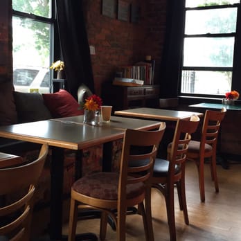 Funchal Cafe - tables and chairs in a restaurant - Cafes Near Me - Bridgeport, Connecticut
