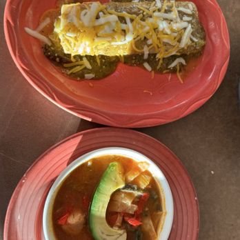 Old Town Tequila Factory - Chicken Tortilla Soup and a side of enchilada - Mexican Near Me - San Diego, California Old Town Tequila Factory - Chicken Tortilla Soup and a side of enchilada - Mexican Near Me - San Diego, California