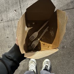 WAX Smash Burgers - Our double Wax burger was so good! I ate it as soon as I received it and forgot to take a picture of it haha