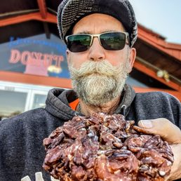 Apple Pecan Fritter from Lewisburg Donuts Apple Pecan Fritter from Lewisburg Donuts