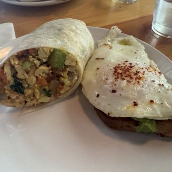 Peloton - Veggie Breakfast Burrito and Avocado Toast - Bike Repair/Maintenance Near Me - Seattle, Washington Peloton - Veggie Breakfast Burrito and Avocado Toast - Bike Repair/Maintenance Near Me - Seattle, Washington