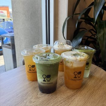 Oasis Matcha - Jasmine Matcha , Mango Jasmine w/ Foam, Coconut Matcha - Tea Rooms Near Me - Las Vegas, Nevada Oasis Matcha - Jasmine Matcha , Mango Jasmine w/ Foam, Coconut Matcha - Tea Rooms Near Me - Las Vegas, Nevada