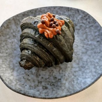 B Bistro + Bakery - B Bistro + Bakery 12/28/20: Charcoal Croissant - Dulce de Leche - Bakeries Near Me - Miami, Florida