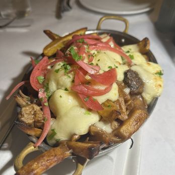 The Gage - Whiskey-Braised Pork Poutine - New American Near Me - Chicago, Illinois The Gage - Whiskey-Braised Pork Poutine - New American Near Me - Chicago, Illinois
