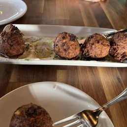Crab hush puppies