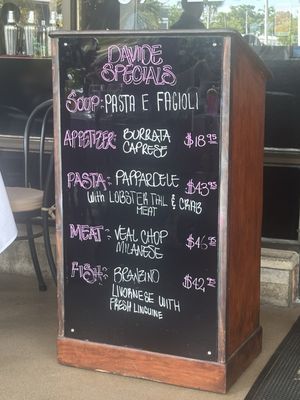 Menu photo 1 Davide Italian Cafe Marco Island, FL Menu photo 1 Davide Italian Cafe Marco Island, FL