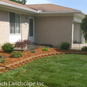 Louis Mihelich Landscape - a front yard - Landscaping Near Me