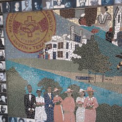 Greater Austin Black Chamber of Commerce - This mural is in front of the Black Chamber of Commerce building