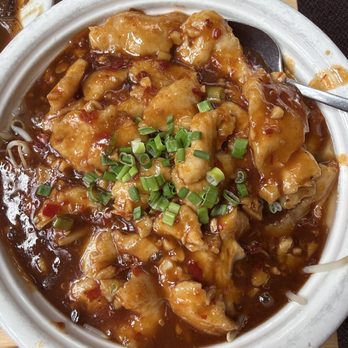 Oriental Taste - Fish Fillet with Spicy Bean Sauce - Chinese Near Me - Northampton, Massachusetts Oriental Taste - Fish Fillet with Spicy Bean Sauce - Chinese Near Me - Northampton, Massachusetts