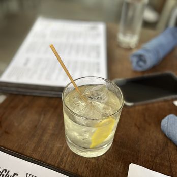 Engine Room - Clarified Lavender Peach Arnold Palmer - Southern Near Me - Mystic, Connecticut