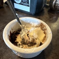 The Train Station - Warm GF brownie sundae