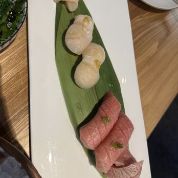Tokyo Table - Scallop and blue fin chu toro - Japanese Near Me - Sacramento, California