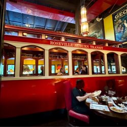 The Old Spaghetti Factory - 05.15.24 i enjoyed my birthday treat inside the train car