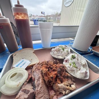Blue Door Smokehouse - Brisket Plate - Smokehouse Near Me - Lexington, Kentucky Blue Door Smokehouse - Brisket Plate - Smokehouse Near Me - Lexington, Kentucky