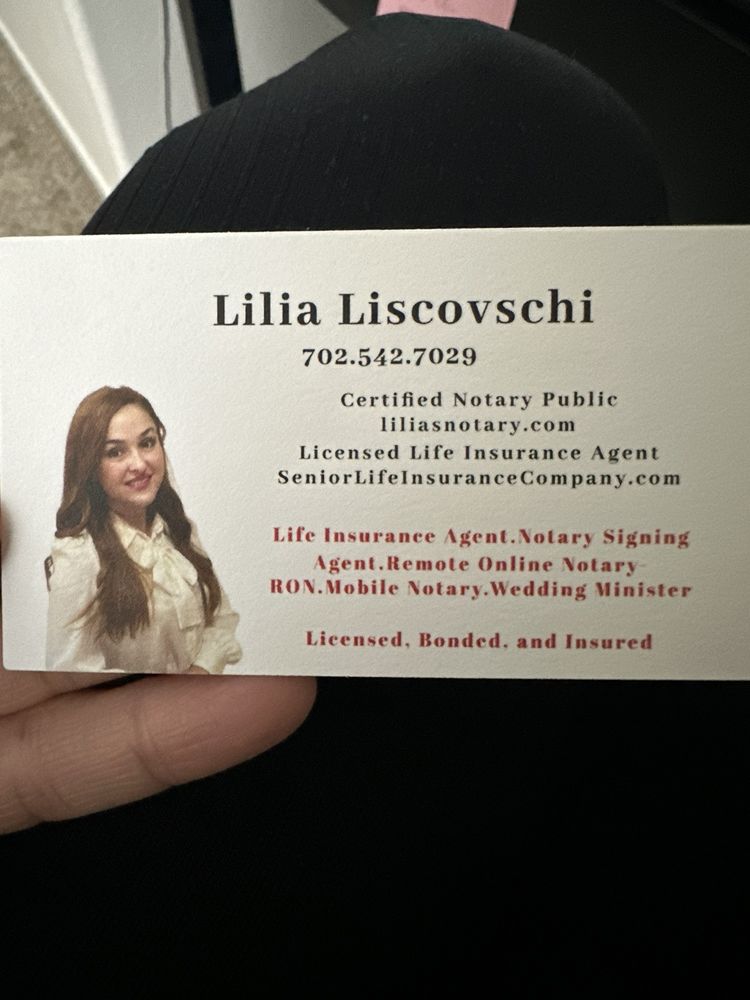 LILIA’S NOTARY AND FINGERPRINTING SERVICES Updated August 2024 16