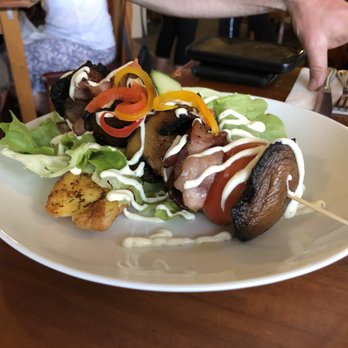 Star & Garter - Mushroom stack with bacon - New Zealand Near Me - Oamaru, OTA