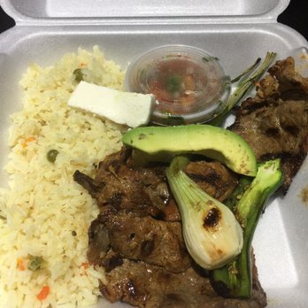 El Cuscatleco - Carne Asada.. very tasty.. steak was easy to eat and rice was yummy! - Mexican Near Me - Upper Darby, Pennsylvania