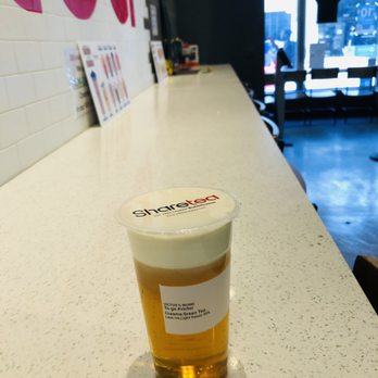 Sharetea - Crema green tea (5.25) - Bubble Tea Near Me - Berkeley, California