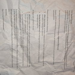 Pain Management of Oklahoma - This is what they sent me! This is after I asked why I have to run out of my medications on day 29 instead of them filling them on day 28!!