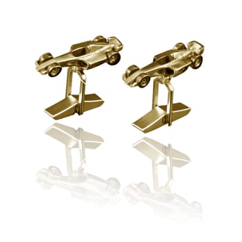 Exolette - F1 14k Gold Cufflinks - Jewelry Near Me - San Jose, California Exolette - F1 14k Gold Cufflinks - Jewelry Near Me - San Jose, California