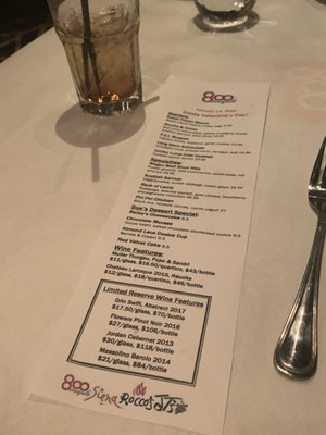 Menu photo 4 800 Maple Williamsville, NY