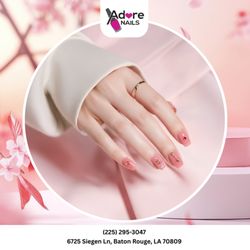 Adore Nails - A fresh nail design can instantly boost your mood  Book your appointment today and enjoy the transformation!