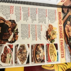 Rancho Grande - Menu