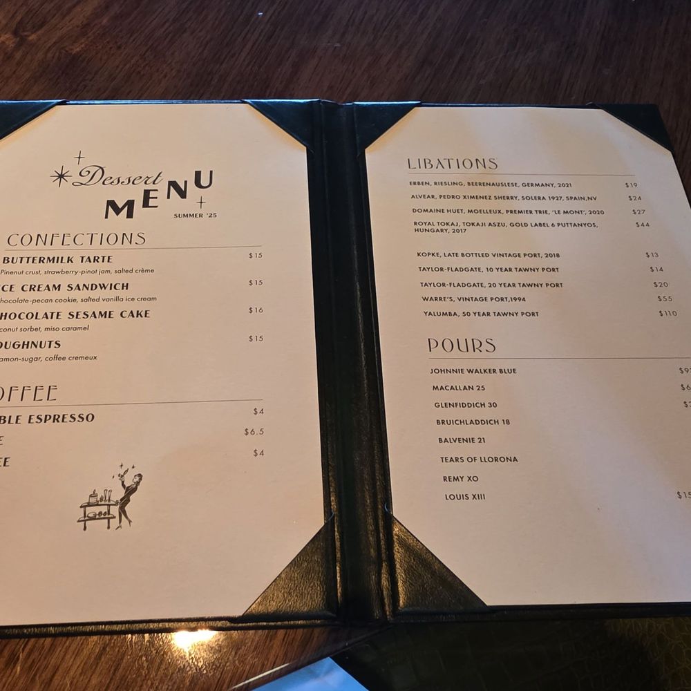 The Mont - Dessert menu - New American Near Me - Fort Worth, Texas The Mont - Dessert menu - New American Near Me - Fort Worth, Texas