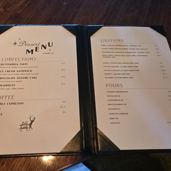 The Mont - Dessert menu - New American Near Me - Fort Worth, Texas The Mont - Dessert menu - New American Near Me - Fort Worth, Texas