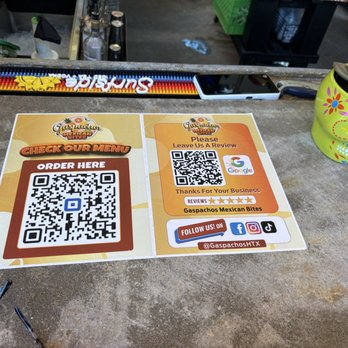 Gaspachos Mexican Bites - Levy Park - Scan & order - Mexican Near Me - Houston, Texas