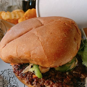 Precarious Beer Project - Banh mi burger - Beer Gardens Near Me - Williamsburg, Virginia